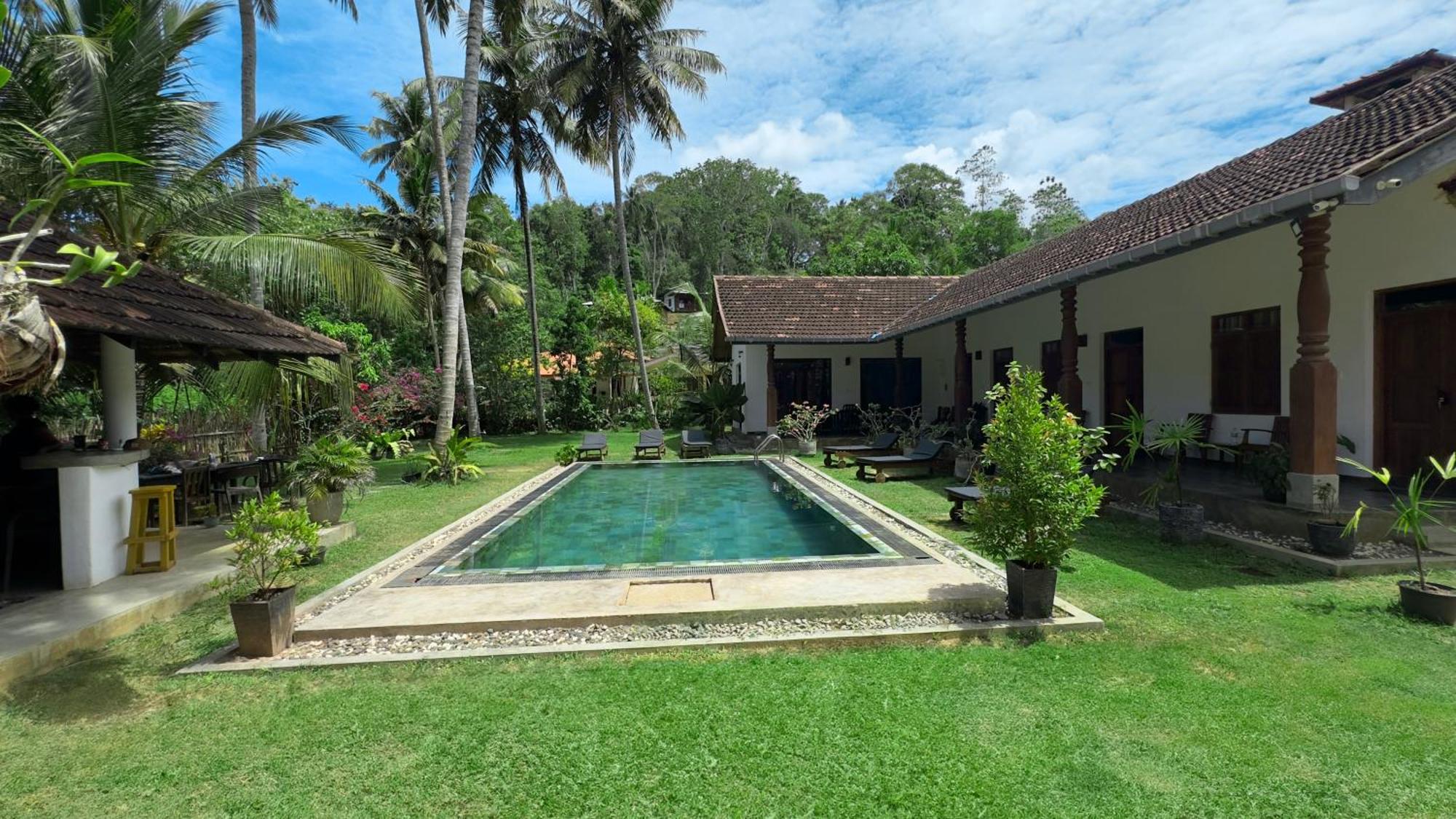 Villa Hiriketiya Dikwella Exterior foto