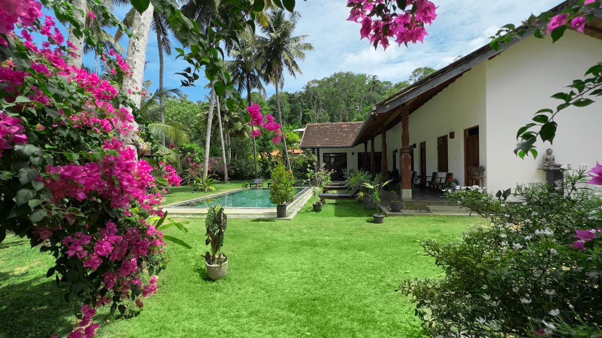 Villa Hiriketiya Dikwella Exterior foto