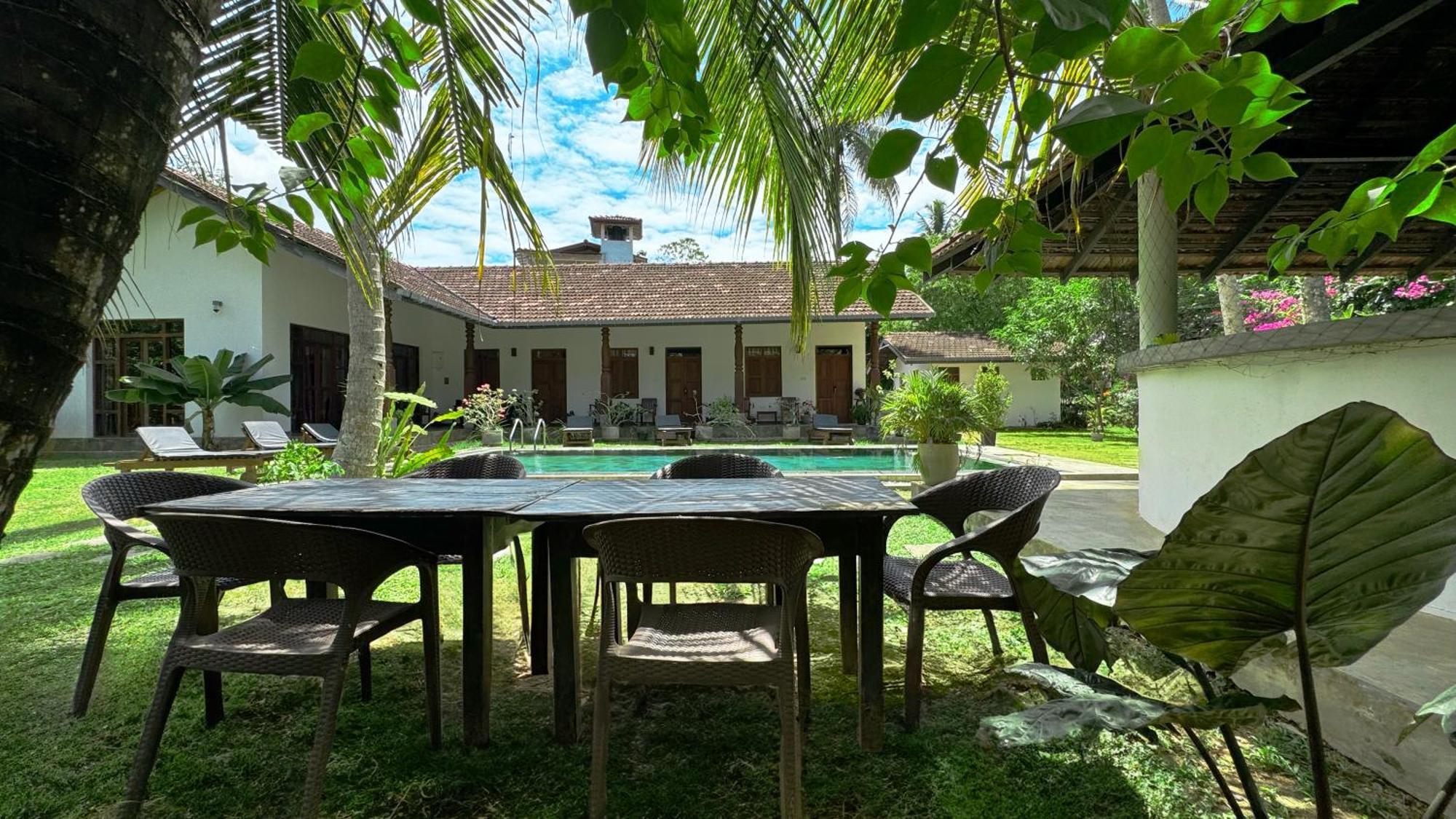 Villa Hiriketiya Dikwella Exterior foto