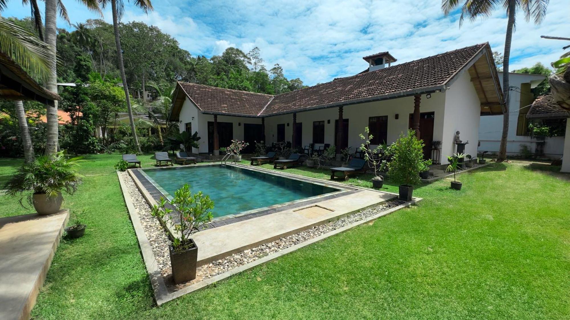 Villa Hiriketiya Dikwella Exterior foto